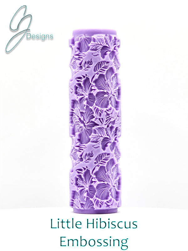 Little Hibiscus Intricate Detail Texture Roller