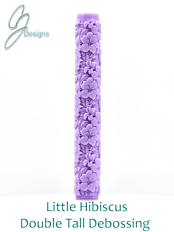 Little Hibiscus Intricate Detail Texture Roller