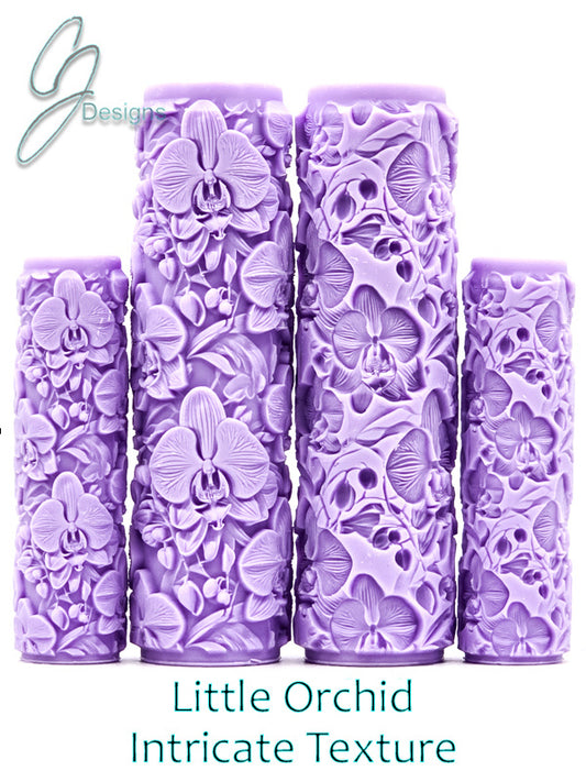 Little Orchid Intricate Detail Texture Roller