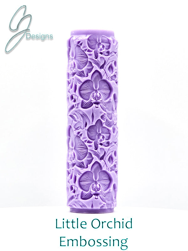 Little Orchid Intricate Detail Texture Roller