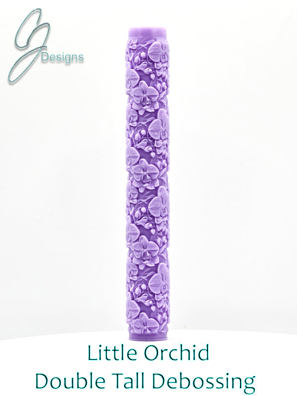 Little Orchid Intricate Detail Texture Roller