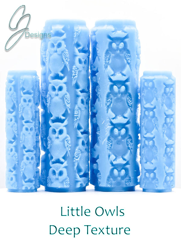 Little Owls Deep Impression Texture Rollers