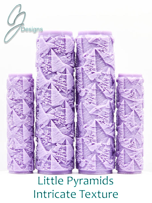 Little Pyramids Intricate Detail Texture Roller