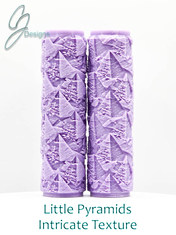 Little Pyramids Intricate Detail Texture Roller