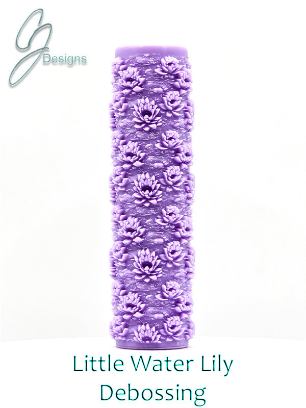 Little Water Lily Intricate Detail Texture Roller