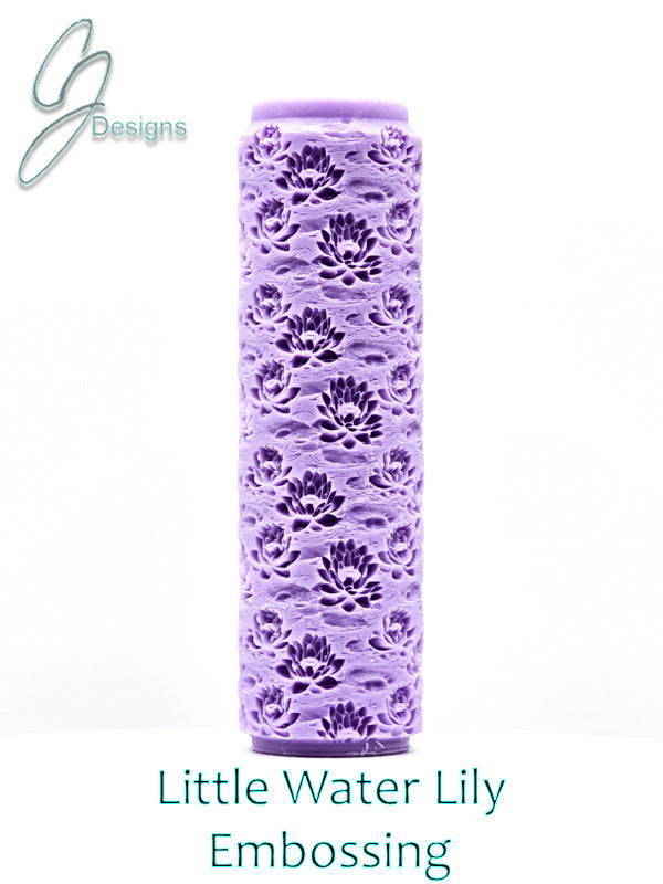 Little Water Lily Intricate Detail Texture Roller