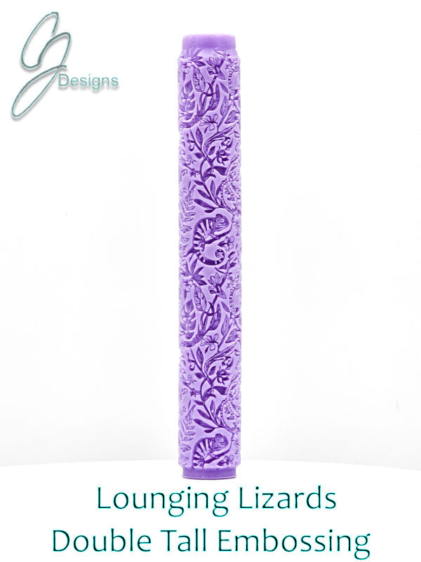 Lounging Lizards Intricate Detail Texture Roller