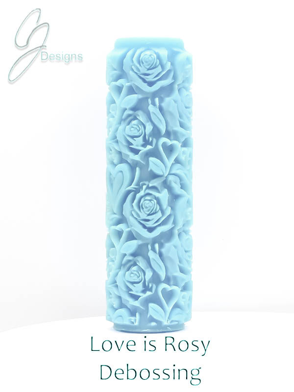 Love is Rosey Deep Impression Texture Rollers