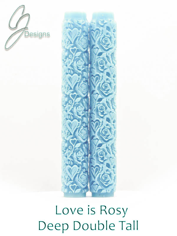 Love is Rosey Deep Impression Texture Rollers