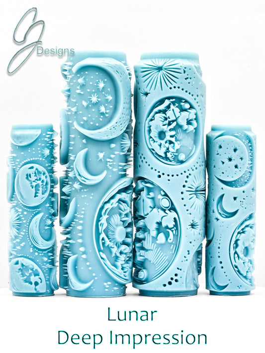 Lunar Deep Impression Texture Rollers