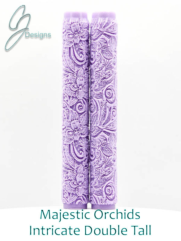 Majestic Orchids Intricate Detail Texture Roller