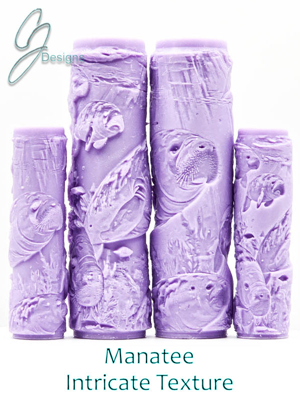 Manatee Intricate Detail Texture Roller