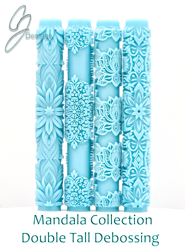 Mandala Collection Deep Impression Texture Rollers