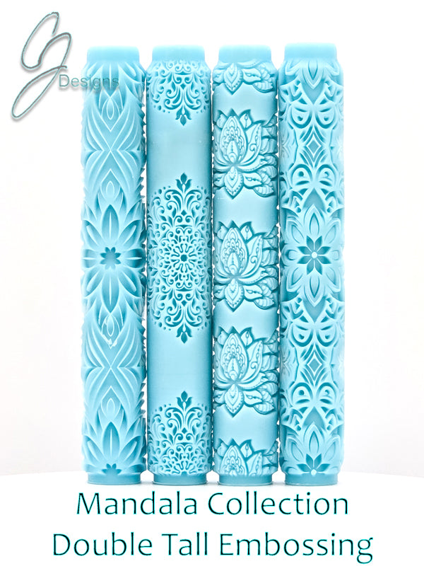 Mandala Collection Deep Impression Texture Rollers
