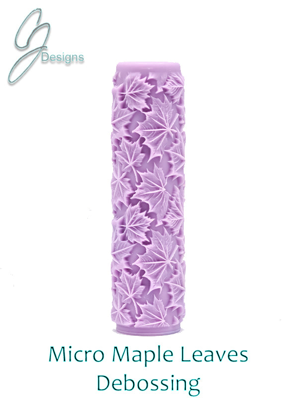 Micro Maple Leaves Intricate Detail Texture Roller