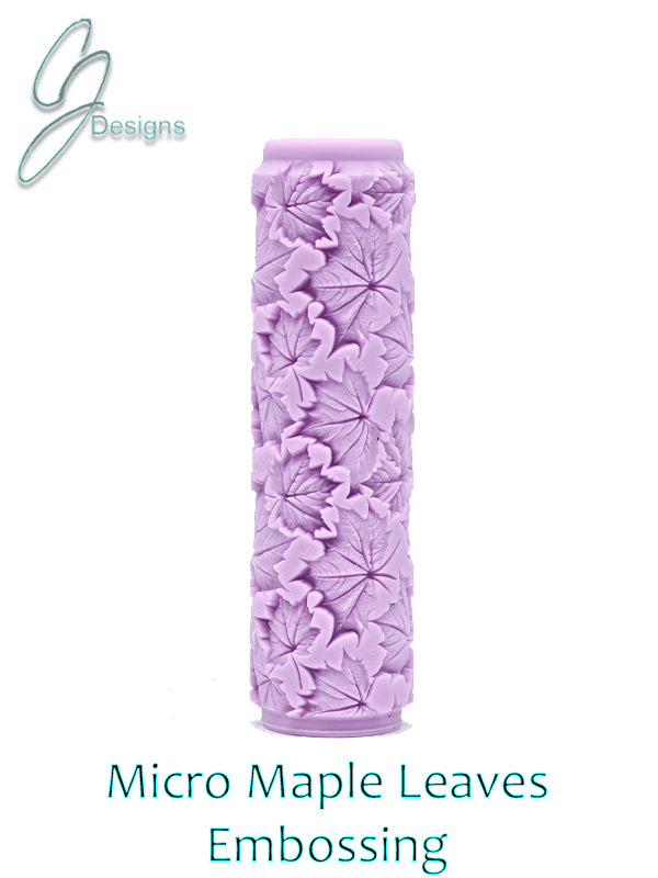 Micro Maple Leaves Intricate Detail Texture Roller