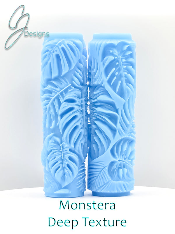 Monstera Deep Impression Texture Rollers