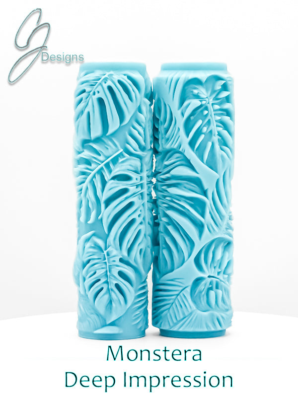 Monstera Deep Impression Texture Rollers