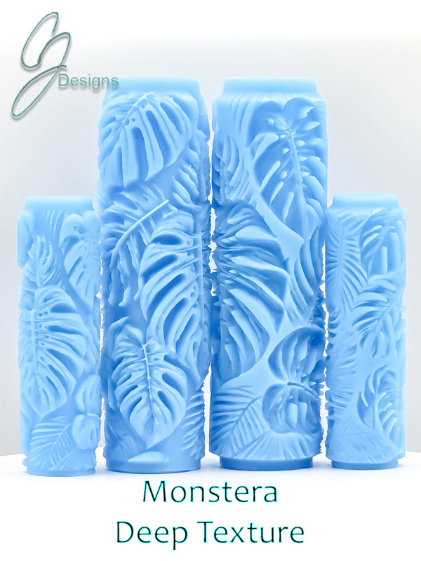 Monstera Deep Impression Texture Rollers