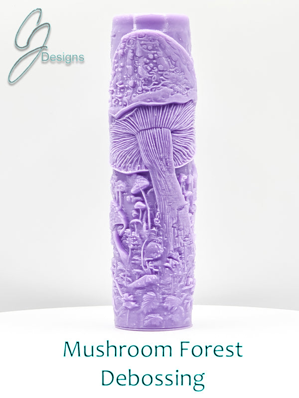 Mushroom Forest Intricate Detail Texture Roller