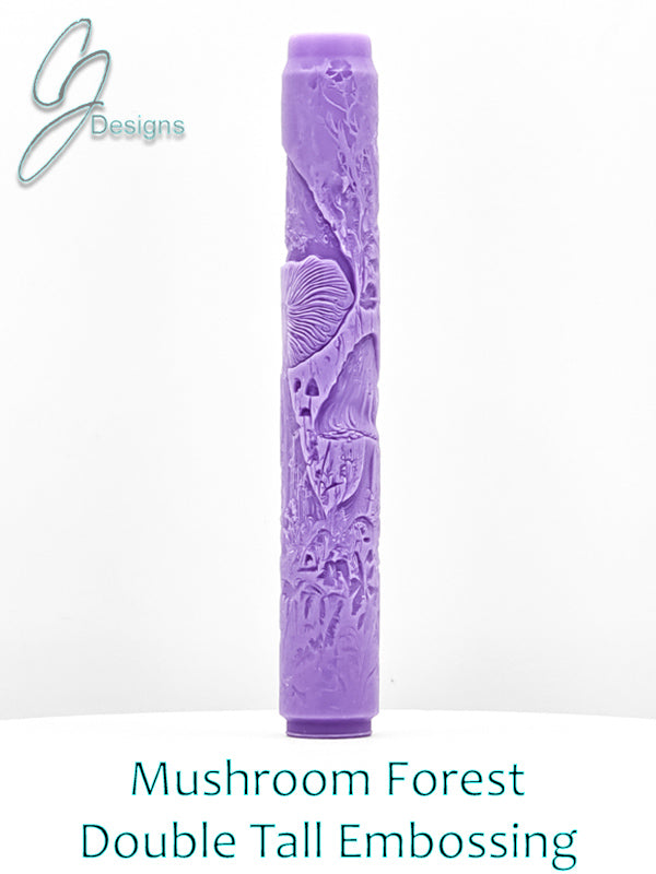 Mushroom Forest Intricate Detail Texture Roller