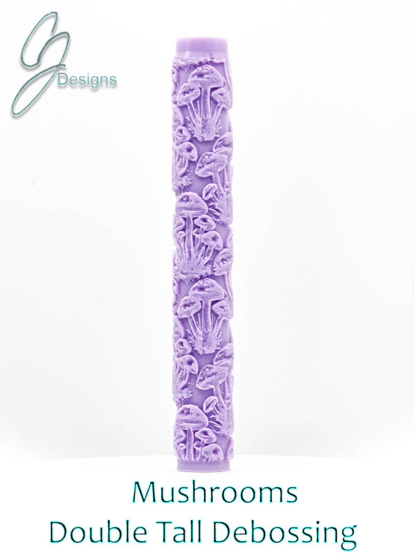 Mushrooms Intricate Detail Texture Roller