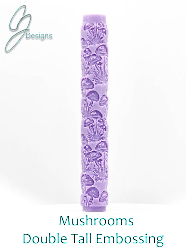 Mushrooms Intricate Detail Texture Roller