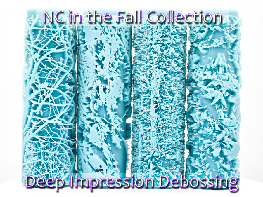 NC in the Fall Collection Deep Impression Texture Rollers