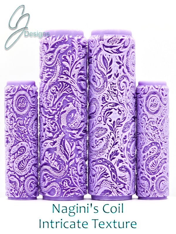 Nagini's Coil Intricate Detail Texture Roller