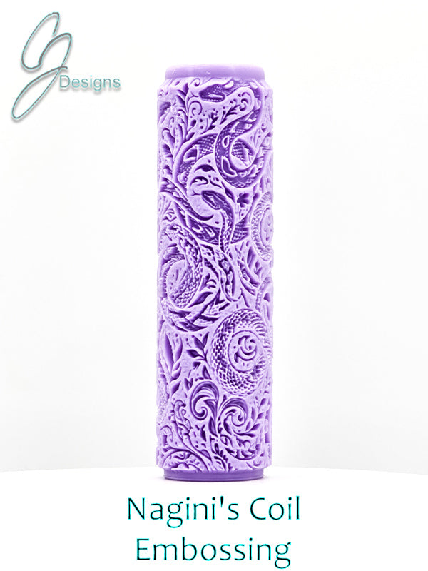 Nagini's Coil Intricate Detail Texture Roller