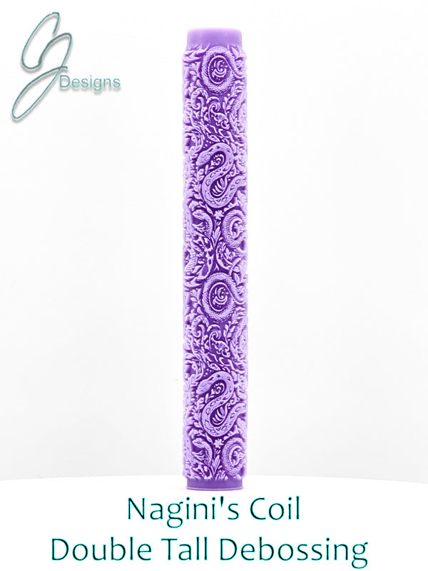 Nagini's Coil Intricate Detail Texture Roller