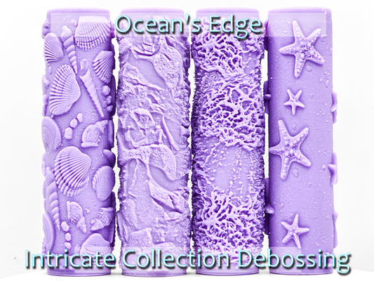 Ocean's Edge Collection Intricate Detail Texture Rollers