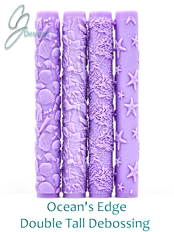 Ocean's Edge Collection Intricate Detail Texture Rollers