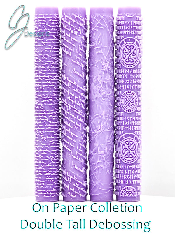 On Paper Collection Intricate Detail Texture Rollers