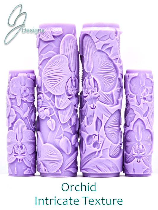 Orchid Intricate Detail Texture Roller