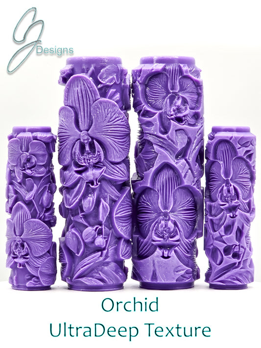 Orchid Floral Collection Ultra Deep Texture Roller