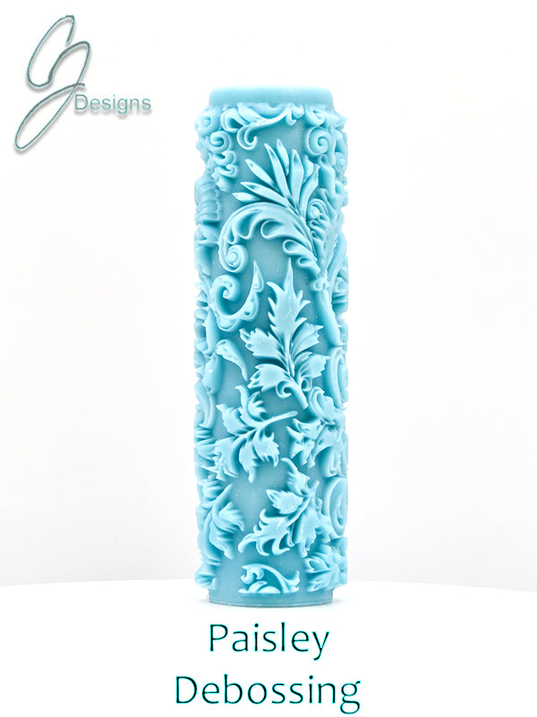 Paisley Deep Impression Texture Rollers