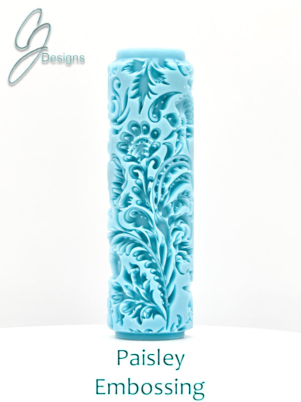 Paisley Deep Impression Texture Rollers