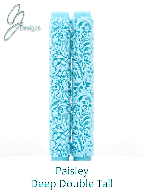 Paisley Deep Impression Texture Rollers