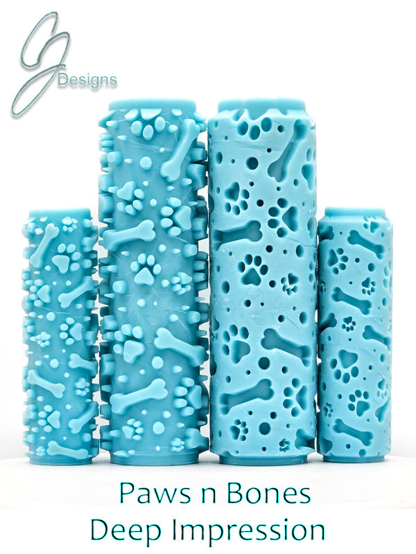 Paws n Bones Deep Impression Texture Rollers