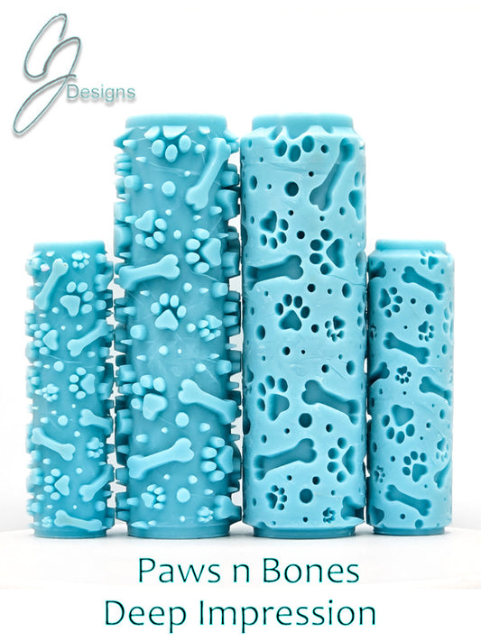 Paws n Bones Deep Impression Texture Rollers