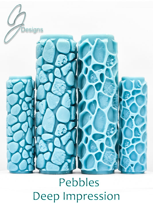 Pebbles Deep Impression Texture Rollers