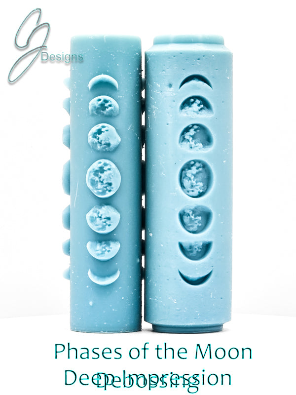 Phases of the Moon Deep Impression Texture Rollers