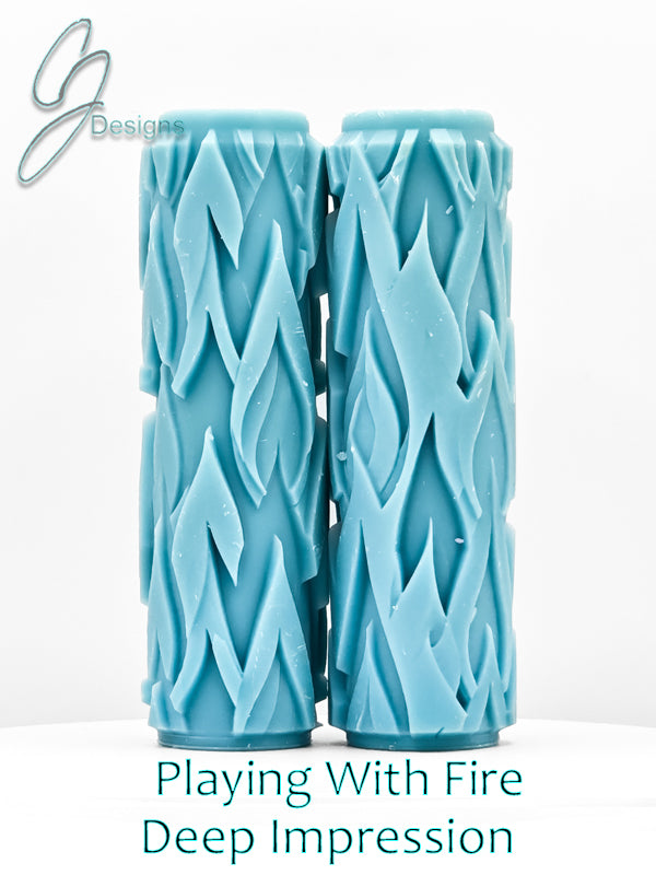 Playing With Fire Deep Impression Texture Rollers