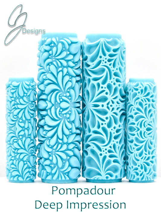 Pompadour Deep Impression Texture Rollers
