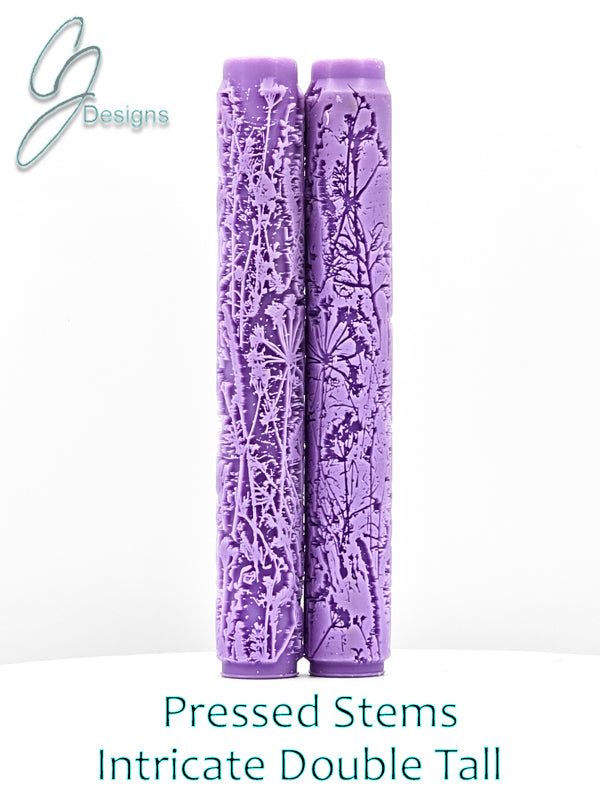 Pressed Stems Intricate Detail Texture Roller
