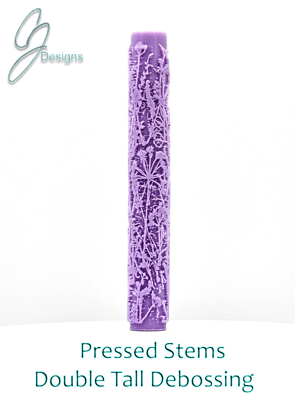 Pressed Stems Intricate Detail Texture Roller