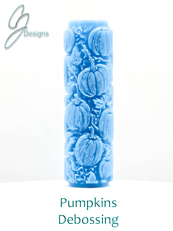 Pumpkins Deep Impression Texture Roller