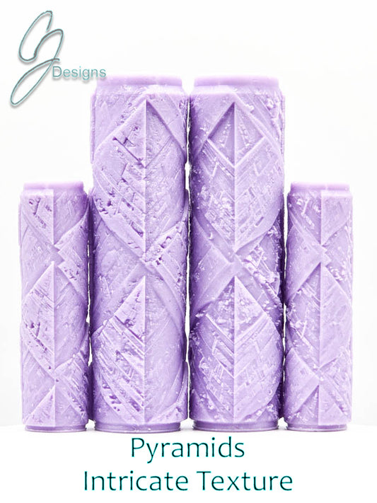 Pyramids Intricate Detail Texture Roller