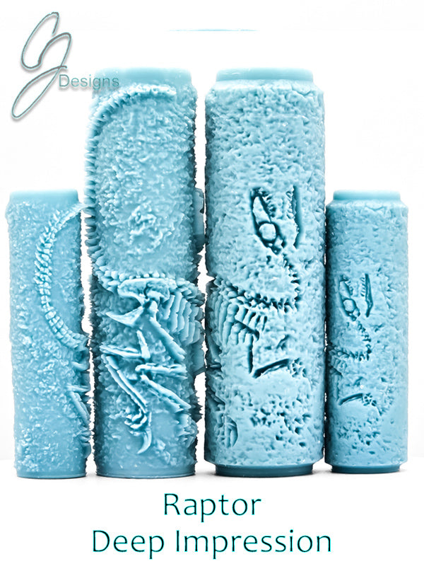 Raptor Deep Impression Texture Rollers
